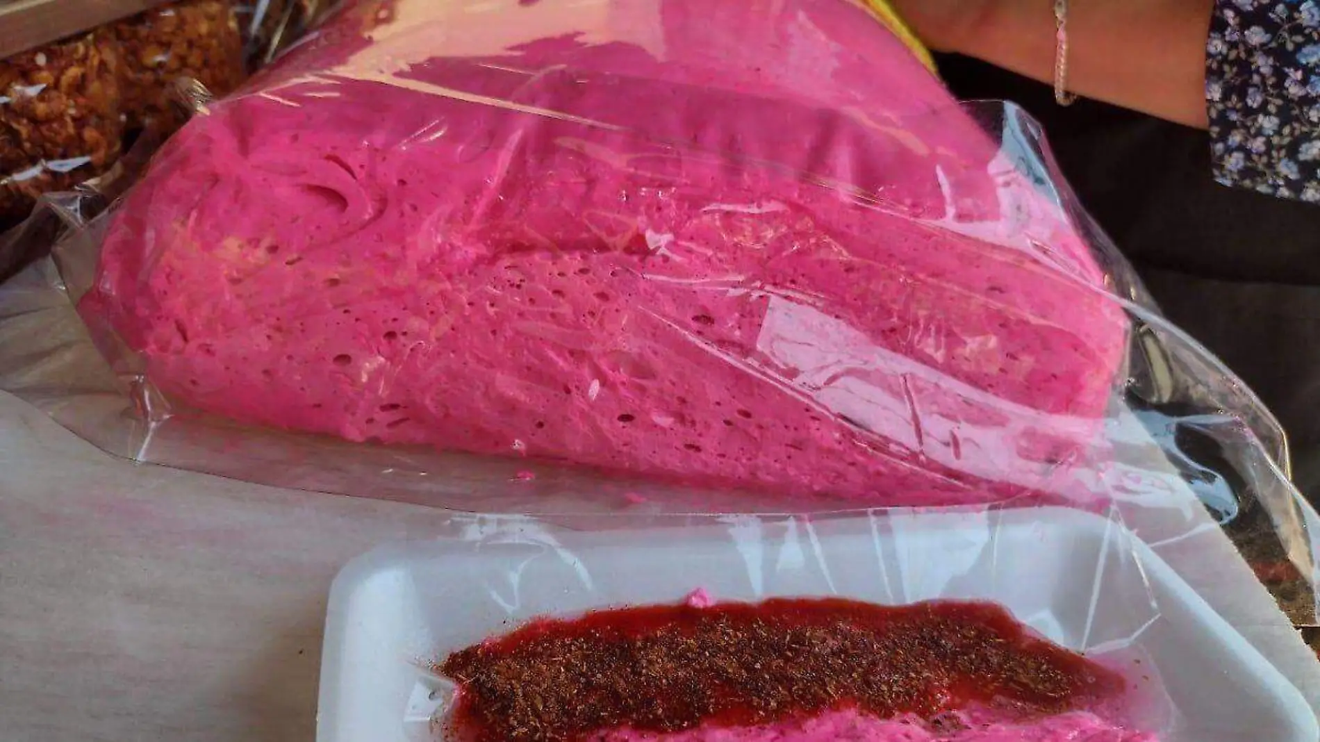 Turrón rosa